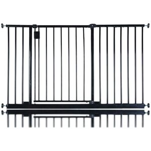 Bettacare - Extra Wide Hallway - Black - Pet Gate Bettacare - Extra Wide Hallway - Black - Pet Gate