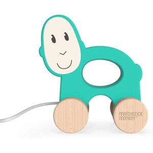 Singe à tirer - Jouet en bois - Développement sensoriel Singe à tirer - Jouet en bois - Développement sensoriel
