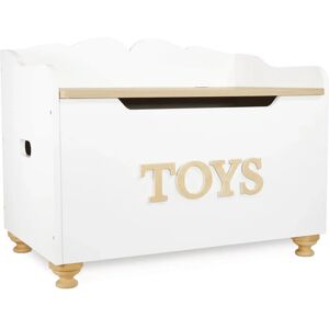 Le Toy Van White Toy Storage Box - Classic Wooden Toy Chest - 67.5x42.5x53 cm Le Toy Van White Toy Storage Box - Classic Wooden Toy Chest - 67.5x42.5x53 cm