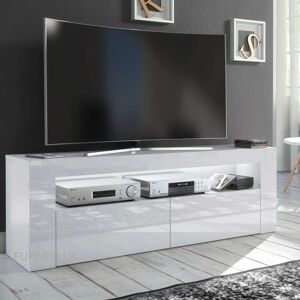 Furneo - Clifton13 - White - 145cm - TV Stand Furneo - Clifton13 - White - 145cm - TV Stand
