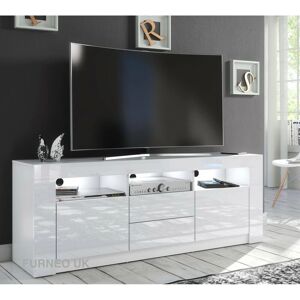 Furneo - Clifton18 - White - 160cm - TV Stand Furneo - Clifton18 - White - 160cm - TV Stand