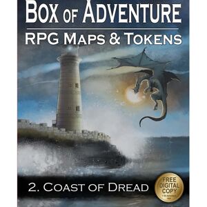 Loke Box of Adventure Coast of Dread - Bordspel - RPG Kaarten & Tokens Loke Box of Adventure Coast of Dread - Bordspel - RPG Kaarten & Tokens