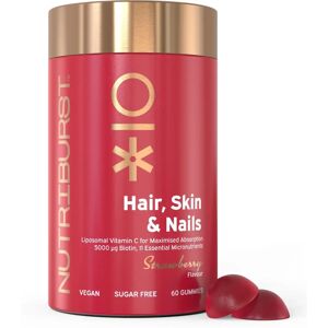 Nutriburst - Hair, Skin & Nails Gummies - Supports collagen production Nutriburst - Hair, Skin & Nails Gummies - Supports collagen production