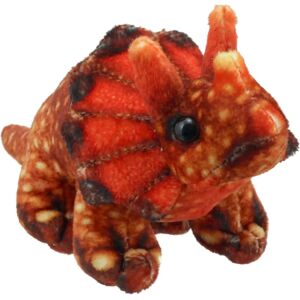 The Puppet Company Triceratops Orange Finger Puppet - Dino Play The Puppet Company Triceratops Orange Finger Puppet - Dino Play