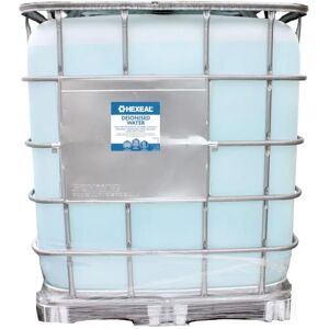 Hexeal Deionised Water 1000L - Water Purity & Scale Reduction Hexeal Deionised Water 1000L - Water Purity & Scale Reduction