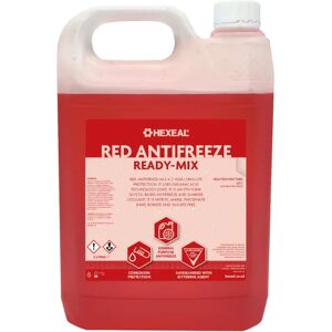 Hexeal - Red - 5L - -23°C Ready Mix - Antifreeze Hexeal - Red - 5L - -23°C Ready Mix - Antifreeze