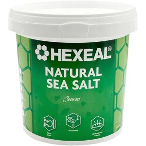 Hexeal Natural Sea Salt - 1kg coarse Sea Salt Hexeal Natural Sea Salt - 1kg coarse Sea Salt