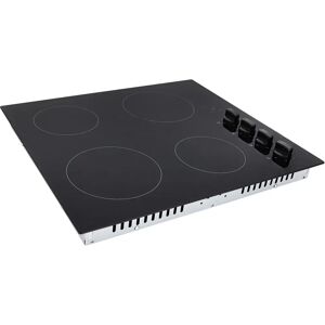 Cookology 60cm Electric Ceramic Hob Built-in 4 Zone Knob Controls Easy Clean Glass - Black Cookology 60cm Electric Ceramic Hob Built-in 4 Zone Knob Controls Easy Clean Glass - Black