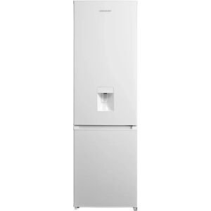Cookology 268L Freestanding Fridge Freezer with Water Dispenser - White Cookology 268L Freestanding Fridge Freezer with Water Dispenser - White
