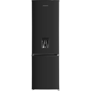 Cookology 268L Black Fridge Freezer with Water Dispenser - Fridge Freezer Cookology 268L Black Fridge Freezer with Water Dispenser - Fridge Freezer