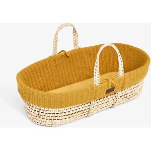 Little Green Sheep Organic Knitted Moses Basket - Honey Little Green Sheep Organic Knitted Moses Basket - Honey