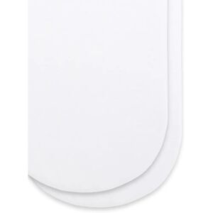 Snuz & Mamas & Papas Moses Basket/Pram Sheets White - 2 Pack Snuz & Mamas & Papas Moses Basket/Pram Sheets White - 2 Pack