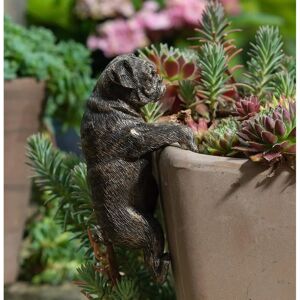 Jardinopia Antique Bronze Pug - Garden Decor & Gift Jardinopia Antique Bronze Pug - Garden Decor & Gift
