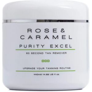 Rose & Caramel Purity Excel 60 Second Self Tan Removing Scrub - Ultra Dark Rose & Caramel Purity Excel 60 Second Self Tan Removing Scrub - Ultra Dark