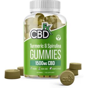 CBDfx Turmeric & Spirulina Gummies - Gummies CBDfx Turmeric & Spirulina Gummies - Gummies