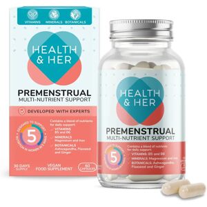 Health & Her Premenstrual Multi Nutrient Support Supplement - Women’s Health Health & Her Premenstrual Multi Nutrient Support Supplement - Women’s Health
