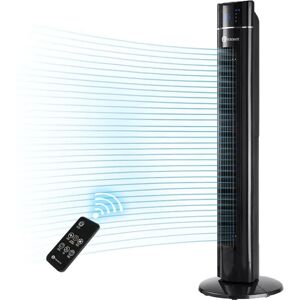PUREMATE - 43-Inch Oscillation Tower Fan with Air Purifier and Aroma Function - Black - Tower Fan PUREMATE - 43-Inch Oscillation Tower Fan with Air Purifier and Aroma Function - Black - Tower Fan