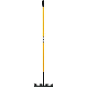 JCB Professional Contractors Rake - 16 Teeth - Steel - 170cm JCB Professional Contractors Rake - 16 Teeth - Steel - 170cm