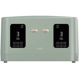 Cello Digital 4 Slice Toaster - Wide Slot, 7 Browning Levels Cello Digital 4 Slice Toaster - Wide Slot, 7 Browning Levels