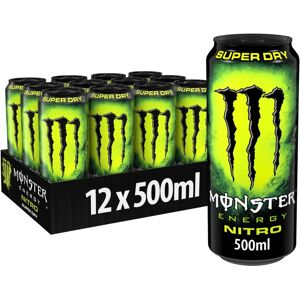 Boisson énergisante Monster Nitro - 180 mg de caféine - Goût léger - 500ML - Publicité Boisson énergisante Monster Nitro - 180 mg de caféine - Goût léger - 500ML - Publicité
