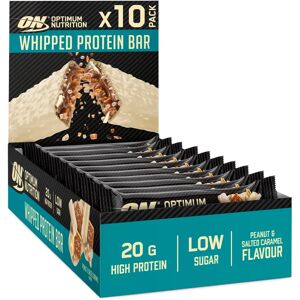 Optimum Nutrition Whipped Protein Bar (10x60g) - Peanut Salted Caramel Optimum Nutrition Whipped Protein Bar (10x60g) - Peanut Salted Caramel