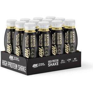 Optimum Nutrition High Protein Shake Vanille - Shake Hyper Protéiné - Publicité Optimum Nutrition High Protein Shake Vanille - Shake Hyper Protéiné - Publicité