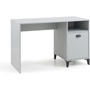 Julian Bowen Lakers Grey 1 Door Desk - Desk Julian Bowen Lakers Grey 1 Door Desk - Desk