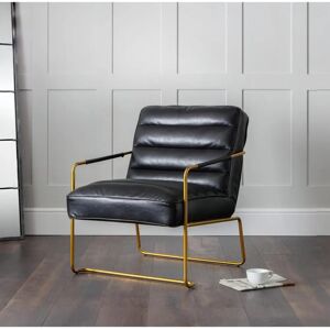 Julian Bowen Giorgio Fauteuil d'accent en faux cuir noir - Fauteuil - Publicité Julian Bowen Giorgio Fauteuil d'accent en faux cuir noir - Fauteuil - Publicité