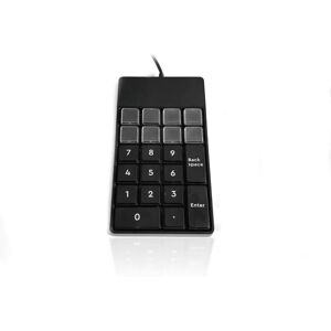 Accuratus S24B - Slim-line Professional & Durable Fully Customisable USB Keypad - Keypad Accuratus S24B - Slim-line Professional & Durable Fully Customisable USB Keypad - Keypad