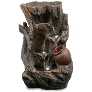Geezy Tree Log Water Feature - Indoor Outdoor Water Fountain Decor Geezy Tree Log Water Feature - Indoor Outdoor Water Fountain Decor