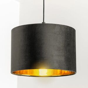 CGC Lighting Nila Velvet Pendant Drum Ceiling Lamp Shade - Ceiling Light Fixture CGC Lighting Nila Velvet Pendant Drum Ceiling Lamp Shade - Ceiling Light Fixture