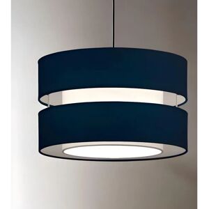 CGC Lighting Navy Blue Two Tier Ceiling Shade - Ceiling Pendant Lamp CGC Lighting Navy Blue Two Tier Ceiling Shade - Ceiling Pendant Lamp