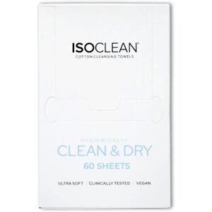 ISOCLEAN Face Makeup Remover Towels - Organic Cotton ISOCLEAN Face Makeup Remover Towels - Organic Cotton
