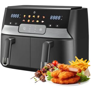 Nebula Dual Digital Air Fryer - Double Drawer Design, 9L Capacity Nebula Dual Digital Air Fryer - Double Drawer Design, 9L Capacity