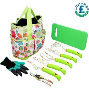 Tough Master Garden Hand Tool Set - 9 Pieces with Storage Bag & Gloves Tough Master Garden Hand Tool Set - 9 Pieces with Storage Bag & Gloves