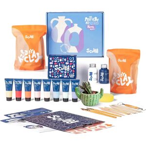 Sculpd - Pottery Starter Bundle - Gloss Varnish - Pastel Paint Set Sculpd - Pottery Starter Bundle - Gloss Varnish - Pastel Paint Set