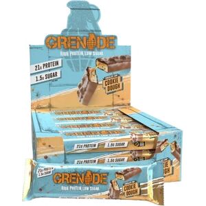 Grenade Protein Bar - 12x60g - Chocolate Chip Cookie Dough - Sports Nutrition Grenade Protein Bar - 12x60g - Chocolate Chip Cookie Dough - Sports Nutrition