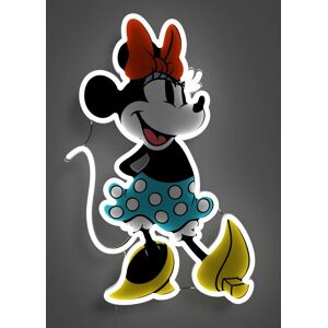 Figura decorativa iluminada Minnie Light da Yellowpop - Sinal de neon LED - Arte de parede Minnie Mouse Figura decorativa iluminada Minnie Light da Yellowpop - Sinal de neon LED - Arte de parede Minnie Mouse