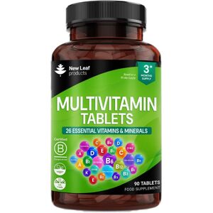 New leaf health Multivitamin - Vegan, 3 Month Supply - Multivitamins New leaf health Multivitamin - Vegan, 3 Month Supply - Multivitamins