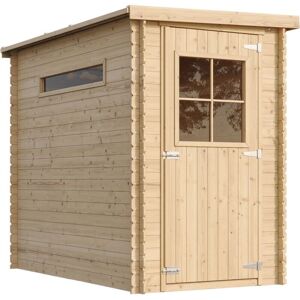 TIMBELA Garden Shed - 2.63m² with Windows - Waterproof OSB Roof - Compact TIMBELA Garden Shed - 2.63m² with Windows - Waterproof OSB Roof - Compact