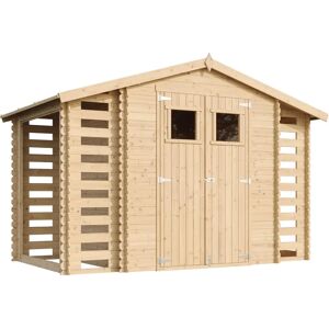 Timbela M391 Garden Shed - Durable Weatherproof Wood Storage - 5.47m2 Timbela M391 Garden Shed - Durable Weatherproof Wood Storage - 5.47m2