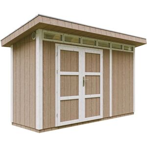 Abri de jardin LP SmartSide - 4,3m² avec Sol et Tuiles Bitumineuses - Terra Brown - Publicité Abri de jardin LP SmartSide - 4,3m² avec Sol et Tuiles Bitumineuses - Terra Brown - Publicité