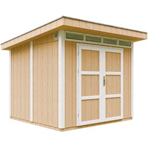 Caseta de Jardín Timbela - Paneles de Madera SmartSide 5,9m² con Suelo y Tejas Bituminosas Caseta de Jardín Timbela - Paneles de Madera SmartSide 5,9m² con Suelo y Tejas Bituminosas