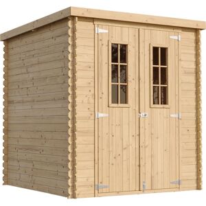 Timbela M309C - Garden Storage Shed 204x204x200 cm - Outdoor Wooden Cabin Timbela M309C - Garden Storage Shed 204x204x200 cm - Outdoor Wooden Cabin