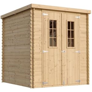 Timbela Garden Storage Shed with Treated Floor - Small Wooden Outbuilding - Roof Timbela Garden Storage Shed with Treated Floor - Small Wooden Outbuilding - Roof