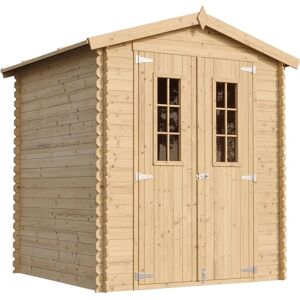 Timbela M320C+M320G - Puinen puutarhavaja - 196x186cm - 2,82 m² Timbela M320C+M320G - Puinen puutarhavaja - 196x186cm - 2,82 m²