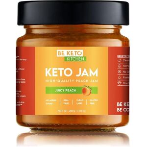 BeKeto Confiture de Pêches - Faible en glucides, Polyvalente, 200g - Publicité BeKeto Confiture de Pêches - Faible en glucides, Polyvalente, 200g - Publicité