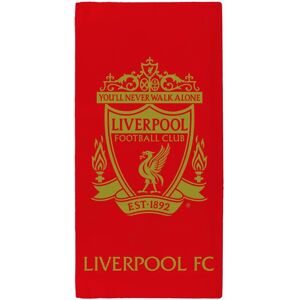 Liverpool FC Liver Bird Red Gold Beach Towel - Beach Towel Liverpool FC Liver Bird Red Gold Beach Towel - Beach Towel