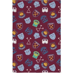 West Ham United FC Crest Fleece Blanket - Fleece Blanket West Ham United FC Crest Fleece Blanket - Fleece Blanket