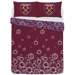 West Ham United FC Reversible Bubble Bedding Set - Sports Fan Gift West Ham United FC Reversible Bubble Bedding Set - Sports Fan Gift